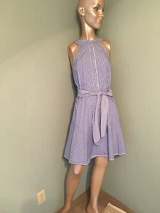 DRESS, PARKER, SIZE 10, BLUE - Picture 1 of 3