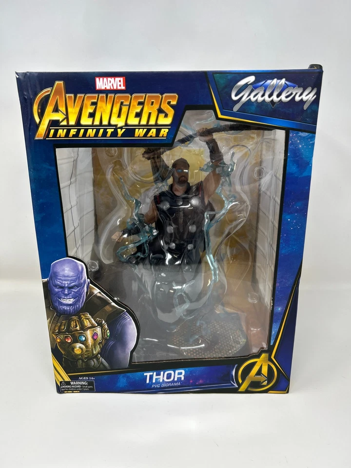 DIAMOND SELECT TOYS Marvel Gallery: Avengers Infinity War Movie Thor PVC Diorama - image 1 of 4