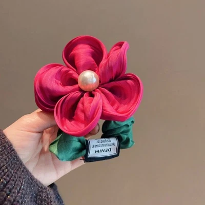 Three-dimensional Flower Hair Circle Cloth Hair Bands Hair Accessories  Women - image 1 of 4