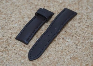 Genuine Breitling 22mm Black Calf Leather Strap 22-20 22/20 Lightly Used. - Picture 1 of 3