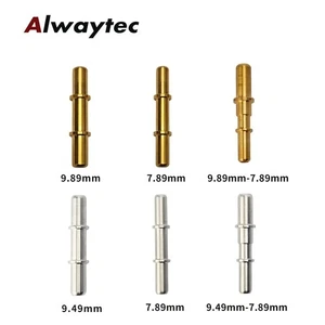 Universal Male Stainless Steel Fitting 7.89 9.49 9.89 Metal Fuel Line Coupling - Foto 1 di 13