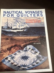 NAUTICAL VOYAGES FOR QUILTERS Featuring Quilts from U. S. Coast Guard Patterns - Picture 1 of 8