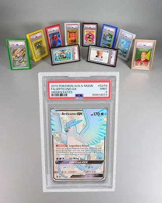 Soporte de exhibición todo en uno para losas graduadas - Se adapta a tarjetas PSA 35PT - MUCHOS COLORES Foto 1 de 4