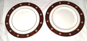 (2er Set) Minton Cordoba (Südwestliches Design) 8" Bone China SALATTELLER - Bild 1 von 3