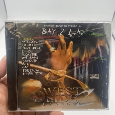 BAY 2 L.A. Westside Badboys 2 [PA] Rap CD - BAD AZZ Nate Dogg E-40 Steady Mobbin - Image 1 of 4