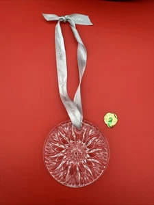 Waterford Crystal 2008 Times Square Ball 100th Anniversary Disk Ornament In Box - Picture 1 of 4