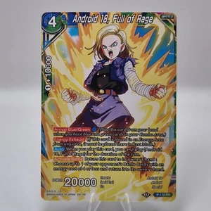 Android 18, Full of Rage P-172 PR Dragon Ball Super DBS V.1 NM - Imagen 1 de 10