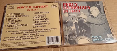 Percy Humphrey With The Bovisa Jazz Band – In Italy 1970-  CD -  (JG3059) - Bild 1 von 2