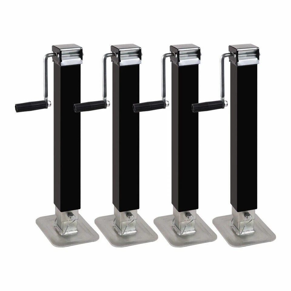4-Pieces 7000LBS Trailer Canopy Caravan Jack Stand Heavy Duty Stabilizer Legs - image 1 of 4
