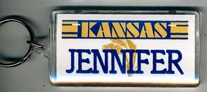 KANSAS NAME KEYCHAIN JENNIFER (LN-09-515) - Picture 1 of 1