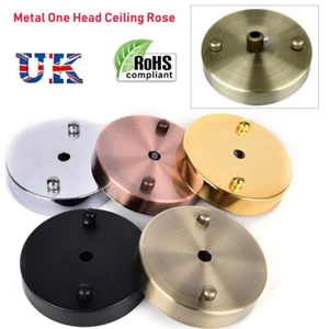 Placca di montaggio a soffitto multicolore vintage industriale stile rosa - Foto 1 di 10