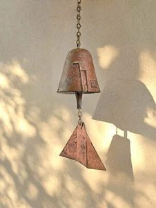 Campana de Bronce de Paolo Soleri por Arcosanti, Firmada 1960s - Imagen 1 de 7