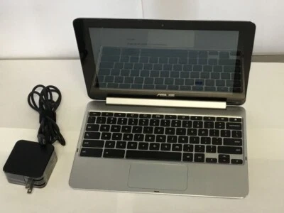 ASUS Chromebook Flip C100P 10.1in. Touchscreen Unlocked Works Needs Charger - Image 1 of 3