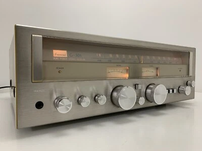 SANSUI G 301 / G-3000 Stereo Receiver 26+26 WATTS RMS Vintage 1978 GUTER ZUSTAND - Bild 1 von 4