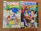 Sonic the Hedgehog 2-teiliges set #20-21 - Direct Editions (9.2) 1995