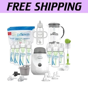 Ultimate Dr. Brown’s Baby Feeding Set - Anti-Colic Bottles & Warmer Included - Picture 1 of 2