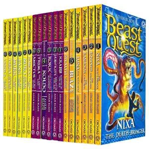 Beast Quest Series 4-6 Collection 18 Books Set By Adam Blade Paperback NEW - Picture 1 of 8