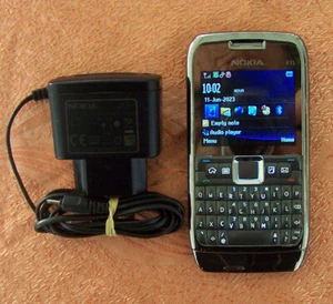 Original Nokia E71 QWERTY Mobile Phone TOP CONDITION FINLAND-ΝΟ e e63 e90 e52- - Picture 1 of 16