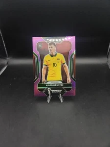 2022 Prizm FIFA World Cup Qatar AJDIN HRUSTIC Rookie RC Purple /199 #283 - Picture 1 of 2