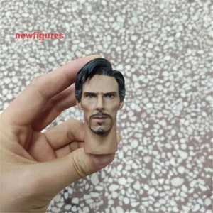 1:6 Doctor Strange Benedict Cumberbatch Head Carved For 12'' Male HT Figure Body - Picture 1 of 12