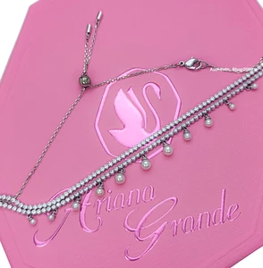 New 100% Authentic Ariana Grande x SWAROVSKI Crystals Necklace Choker 5720865 - Picture 1 of 7