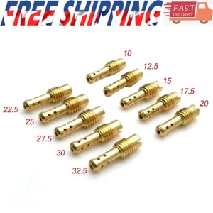 10pcs Carburetor Pilot Jet 8 Bleed Holes Parts Kit for Mikuni VM TM TMX Carb UK - Picture 1 of 9