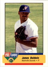 1994 Nashville Sounds Fleer/ProCards #1242 James Baldwin