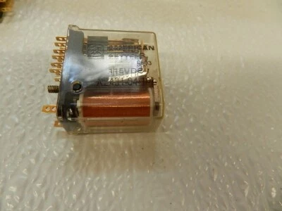 AMERICAN ZETTLER AZ431-04-10L ELEVATOR RELAY 115VDC 20PIN 6PDT ( 31 AVAILABLE ) - Image 1 of 4
