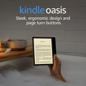 Kindle Oasis 10th Gen 7" Display Waterproof eReader Page Turn Button 32GB 2019 - Picture 1 of 7