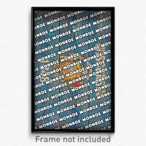 Monroe Wisconsin Poster (WI City Souvenir 11x17 Stadtdruck) - Bild 1 von 1