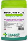 Lindens Neurovits x 90 Tablets - Vitamin B-12 500mcg B-6 & Folic Acid B12 B6 B1