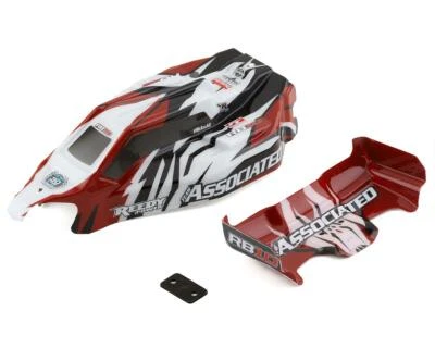 Team Associated RB10 RTR Pre-Painted Body & Wing (Red) [ASC72020] - Image 1 of 2