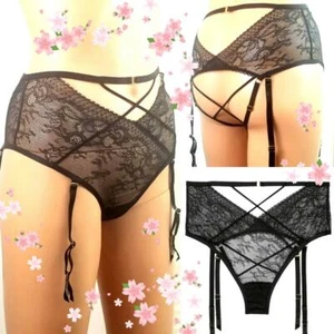 PANTY VICTORIA'S SECRET MUY SEXY LIGA CINTURA ALTA ENCAJE NEGRO DESCARADO talla M $39 - Imagen 1 de 12