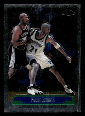 1999-00 Topps Chrome #210 Kevin Garnett - Image 1 of 2
