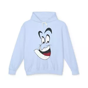 Genie Face Character Hoodie, Fun Sweatshirt for Casual Style, Gift for, Aladdin - Picture 1 of 5