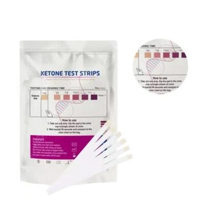 100 strips/bag urine ketone test strips keto acid ketone 2024 strips P8A2 - Bild 1 von 12