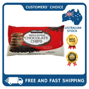 Semi-Sweet Cook Chocolate Chips Great for Baking 2.04kg Sustainable Cocoa Kosher - Picture 1 of 2