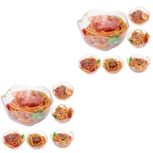 2 Pack Simulation Lebensmittelmodell Kind Simulationsnudelspielzeug - Zdjęcie 1 z 12