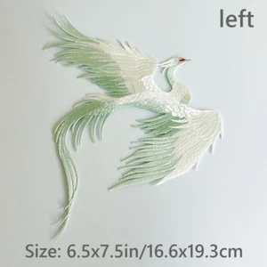 Chinesischer Phönix Stickerei Applikation Patch Nähen Borte Zum Selbermachen Kostüm Nähen Handwerk - Bild 1 von 14