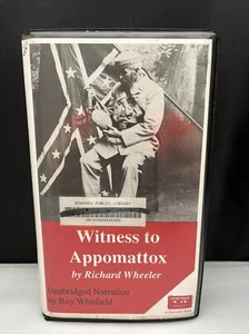 Witness to Appomattox von Richard Wheeler (1990) ungekürzte Kassetten sehr gut - Bild 1 von 3