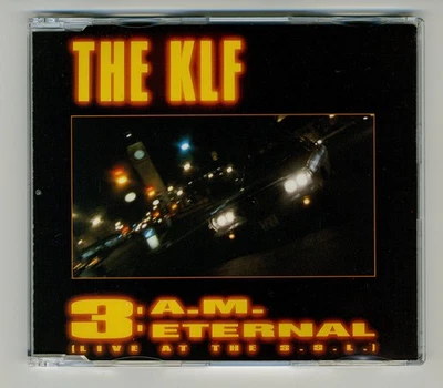 The KLF ‎– 3 A.M. Eternal (Live At The S.S.L.) (UK CD Single, 1990) *NEAR MINT* - Image 1 of 3