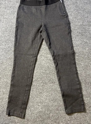 Pantalones legging gris Gap XS con cremallera lateral para mujer Foto 1 de 4