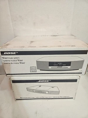 Bose Wave Music System and Bose Wave Multi-CD Changer In Original Box - Image 1 of 4