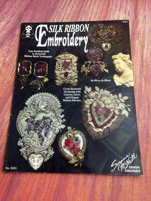 Silk Ribbon Embroidery 1993 Suzanne McNeill - Image 1 of 2