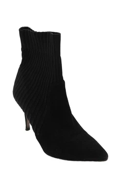 Женские ботильоны Gianvito Rossi с заостренным носком на каблуке черные размер 38,5 евро - Изображение 1 из 4