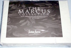 Juego de sábanas dobles blancas Sferra Marcus 400-TC 100 % algodón pima grapa larga nuevo - Imagen 1 de 6