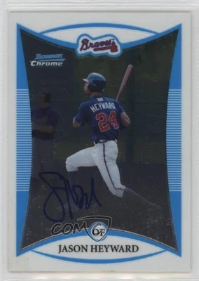2008 Bowman Chrome Prospects Prospect Auto Jason Heyward #BCP121 Rookie Auto RC - Image 1 of 2