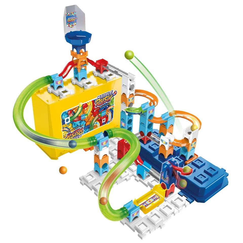 VTECH Marble Rush - Build & Box Set M400 Interaktive Kugelbahn Mehrfarbi