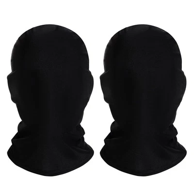 2 Pack Full Face Masks Spandex Hood Skin Mask for Halloween Cosplay Costume - Image 1 of 4