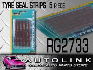 PRO-KIT RG2733 PUNCTURE REPAIR TYRE PLUG SEAL STRIP 4" 100mm PACK OF x5 - Picture 1 of 7